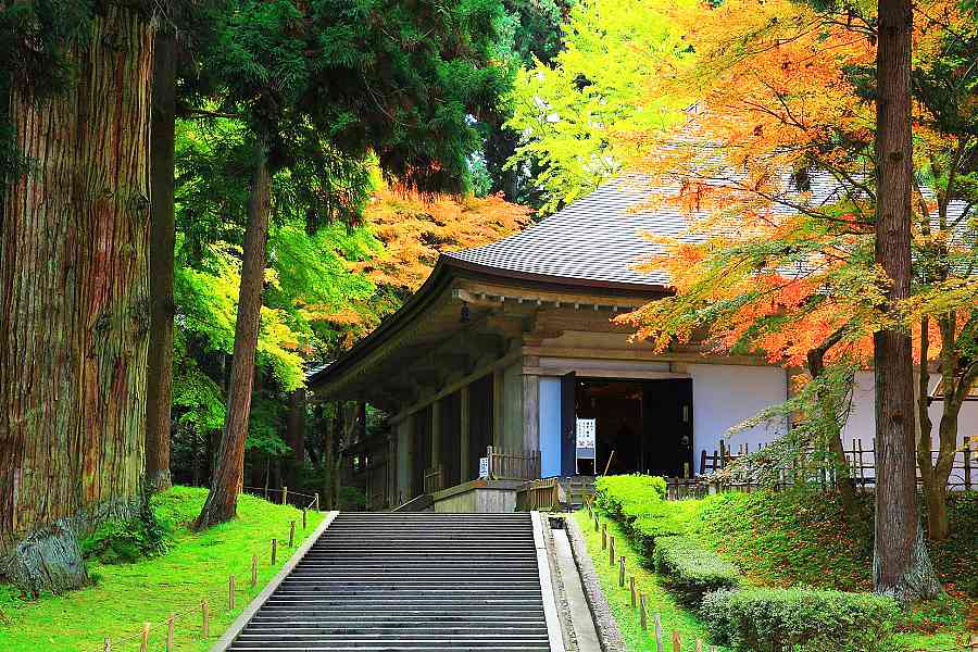 中尊寺-秋