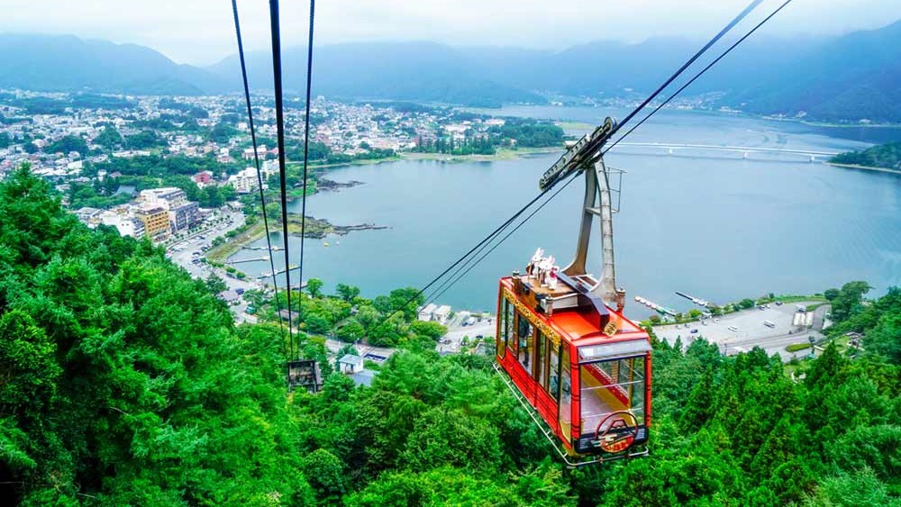 卡奇卡奇山纜車(河口湖富士山全景纜車)